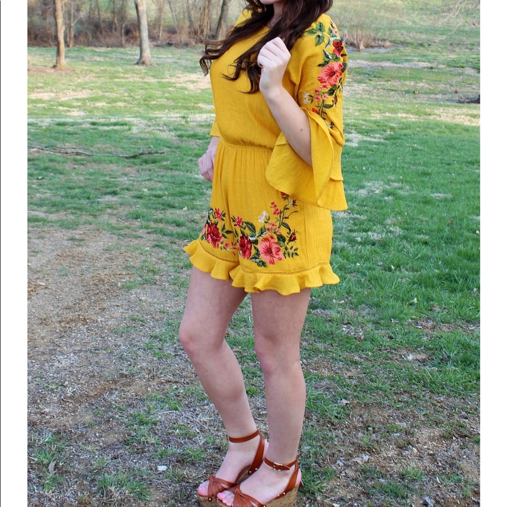 New Yellow Romper